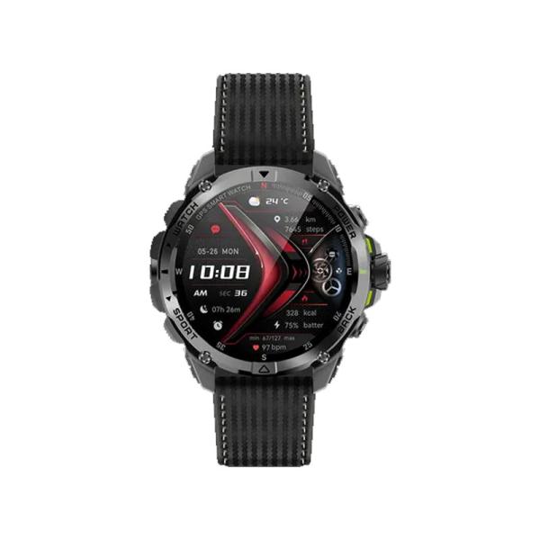 Oraimo MV Watch GT AMOLED 3ATM GPS Smart Watch (OSW-852H) - Dark Chrome