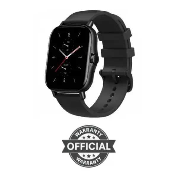 Amazfit GTS 2 (New Edition) BT Calling Smart Watch - Black