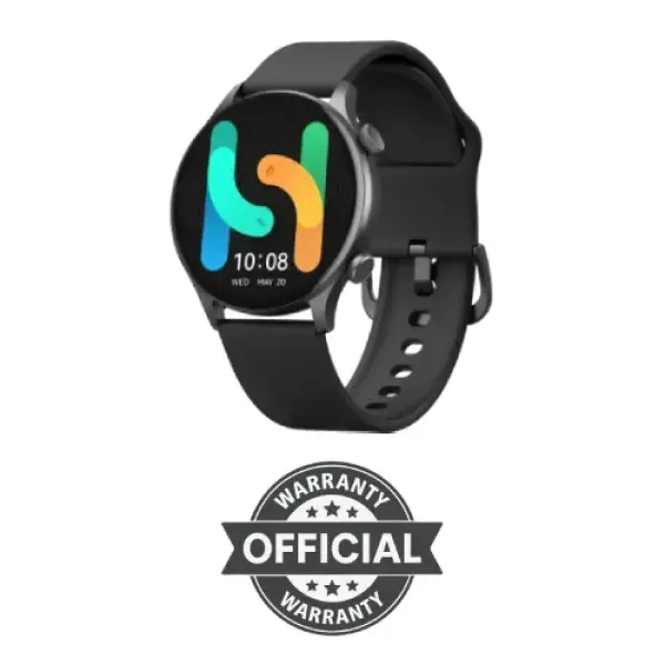 Haylou SOLAR Plus Amoled Calling Smart Watch (LS16) - Silver